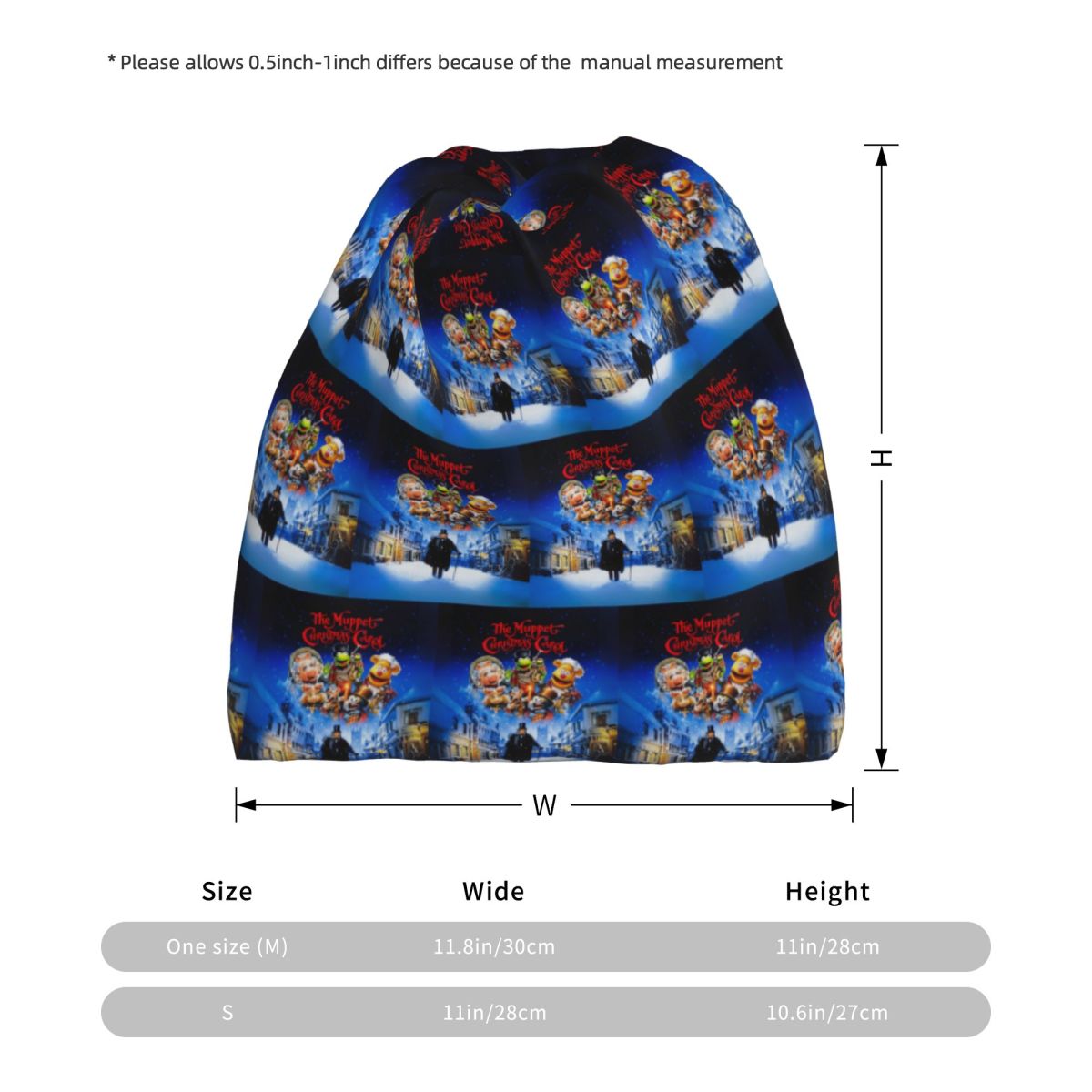 Muppet Christmas Carol Bandana - đánh giá và giá Knit Beanie Hat Warm