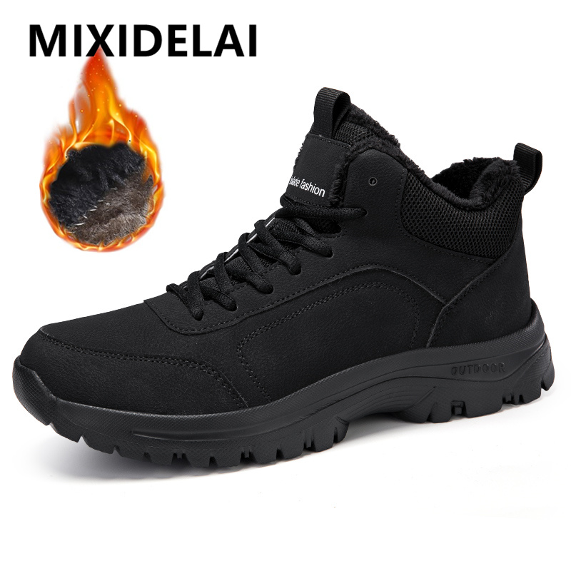 Winter Men's Boots Warm Plush  - đánh giá và giá Waterproof Winter Boot