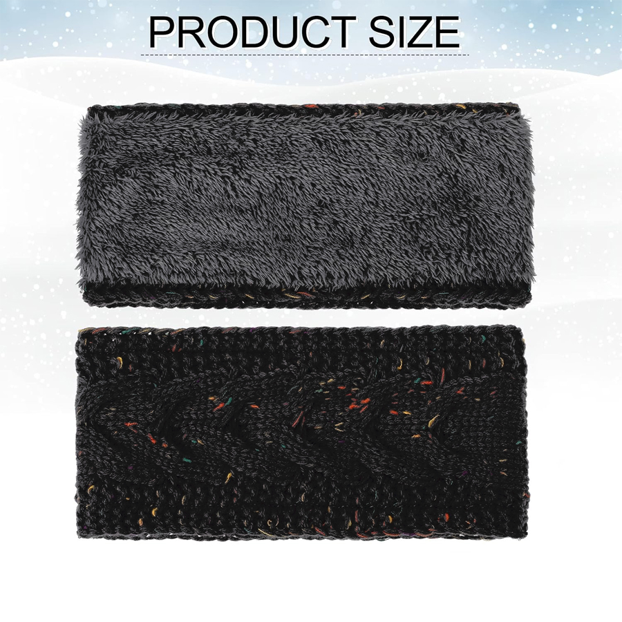 SSUNTAK Women Winter Knitted H - đánh giá và giá Fleece Ear Warmer Band