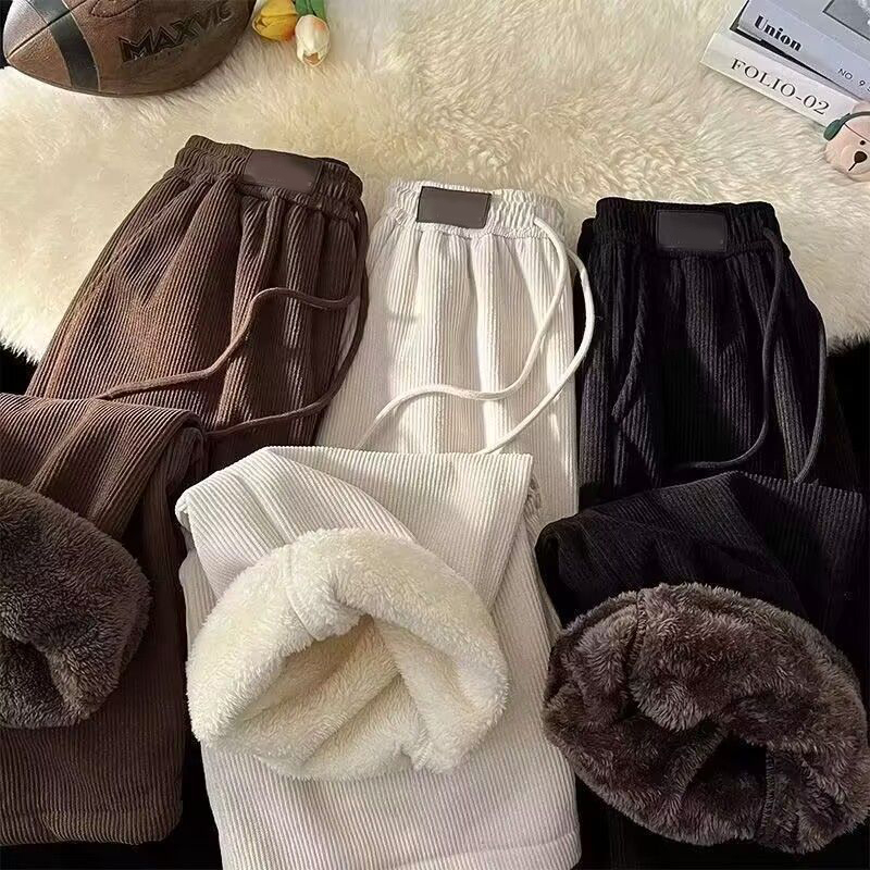 Wide Leg Corduroy Pants Women  - đánh giá và giá Corduroy Pant Warm