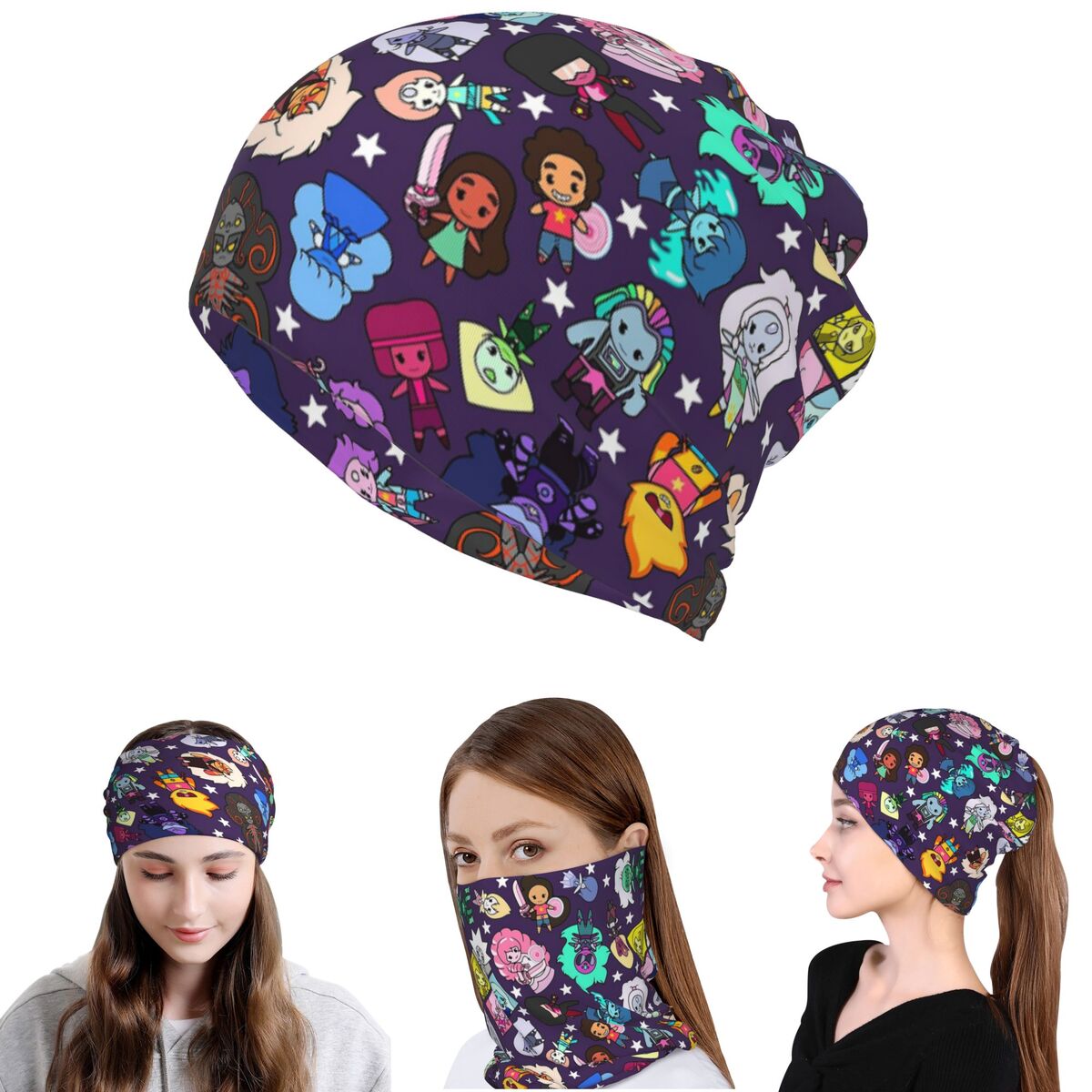 Crystal Gems Steven Universe B - đánh giá và giá Knit Beanie Hat Warm